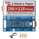 Pico ePaper 2.9 B, Display E-Paper/E-Ink - Thumb - 1