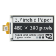 Display e-Paper 3,7 polegadas (E-Ink) - Thumb - 1