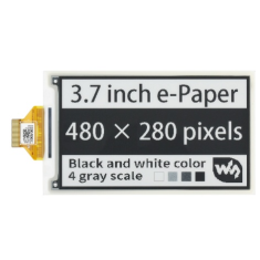 Display e-Paper 3,7 polegadas (E-Ink)