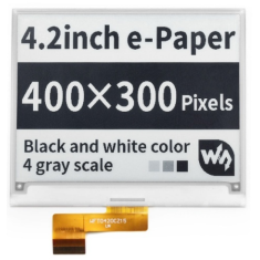 Display e-Paper (E-Ink) 4,2 polegadas