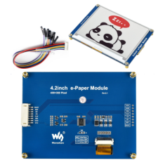 M&oacute;dulo e-Paper 4,2 polegadas (B), Display E-Ink
