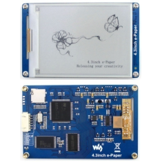 M&oacute;dulo display e-Paper 4,3 polegadas com interface UART