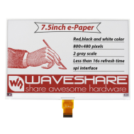 Display e-Paper 7,5 polegadas (B)