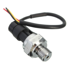 Transdutor/transmissor sensor de press&atilde;o G1/4 5 MPa em a&ccedil;o inoxid&aacute;vel para Arduino