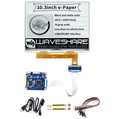 Display e-Paper HAT 10,3 polegadas
