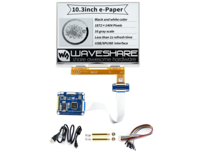 Display e-Paper HAT 10,3 polegadas - Imagem 1
