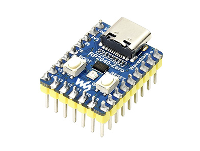 Waveshare RP2040-Zero-M Mini placa de desenvolvimento (Displays OLED) - Imagem 1