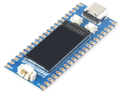 Waveshare RP2040-LCD-0.96, Display OLED 0,96 - Imagem 1
