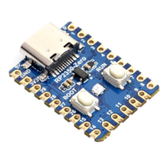 Waveshare RP2350-Zero Mini, placa de desenvolvimento compacta para displays OLED
