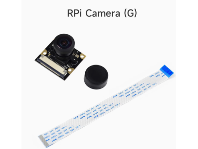 Waveshare M&oacute;dulo C&acirc;mera RPi (G) 0V5647 5 Megapixels campo de vis&atilde;o 160&deg; para Raspberry Pi 3B/4B - Imagem 1
