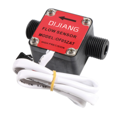 Sensor de Vaz&atilde;o OF05ZAT G1/2 (DN15) para Arduino, Medidor de Fluxo para &aacute;gua, leite, gasolina, &oacute;leo e diesel
