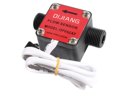 Sensor de Vaz&atilde;o OF05ZAT G1/2 (DN15) para Arduino, Medidor de Fluxo para &aacute;gua, leite, gasolina, &oacute;leo e diesel - Imagem 1