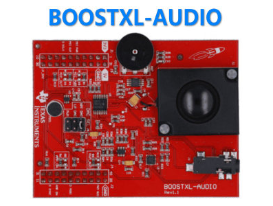M&oacute;dulo BoosterPack de &Aacute;udio BOOSTXL-AUDIO para LaunchPad Texas Instruments - Imagem 1