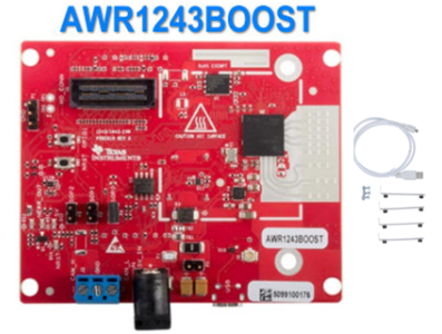 M&oacute;dulo de avalia&ccedil;&atilde;o MMIC AWR1243BOOST 76 GHz a 81 GHz, Texas Instruments LaunchPad - Imagem 1