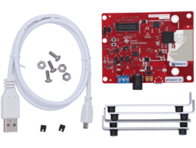 AWR1642BOOST-ODS m&oacute;dulo de avalia&ccedil;&atilde;o para sensor de detec&ccedil;&atilde;o de obst&aacute;culos com antena FOVA de campo amplo - Imagem 1
