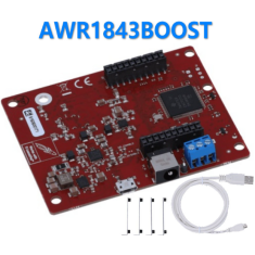 M&oacute;dulo de Avalia&ccedil;&atilde;o de Sensor Radar Milim&eacute;trico AWR1843 76 GHz a 81 GHz