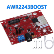 M&oacute;dulo de avalia&ccedil;&atilde;o MMIC AWR2243BOOST 76 GHz a 81 GHz Texas Instruments