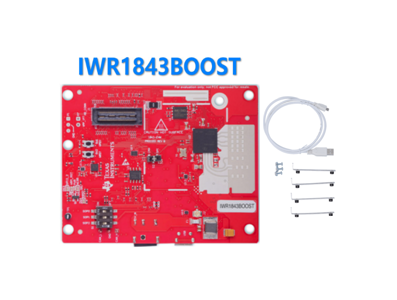 M&oacute;dulo de avalia&ccedil;&atilde;o radar de onda milim&eacute;trica industrial IWR1843BOOST 76 GHz e 81 GHz Texas Instruments LaunchPad - Imagem 1