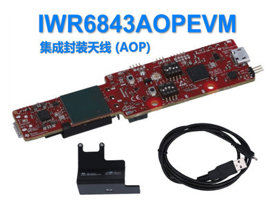 IWR6843AOPEVM M&oacute;dulo de Avalia&ccedil;&atilde;o de Sensor Milim&eacute;trico Inteligente com Antena em Pacote (AOP) Texas Instruments LaunchPad - Imagem 1