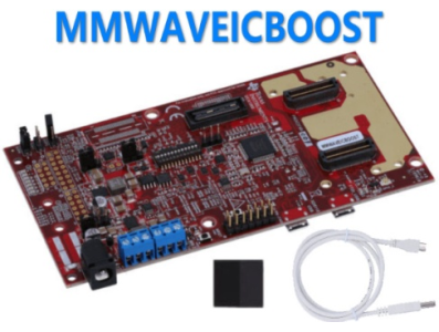 MMWAVEICBOOST Placa de Desenvolvimento LaunchPad Texas Instruments, Plataforma Carrying Card para M&oacute;dulo de Avalia&ccedil;&atilde;o de Ondas M - Imagem 1