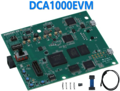 M&oacute;dulo de avalia&ccedil;&atilde;o DCA1000EVM para captura de dados em tempo real de sensor radar Texas Instruments LaunchPad - Imagem 1