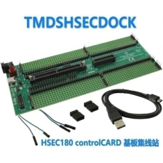 TMDSHSECDOCK HSEC180 controlCARD Placa base Esta&ccedil;&atilde;o de coleta M&oacute;dulo de avalia&ccedil;&atilde;o MCU C2000