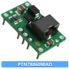M&oacute;dulo regulador DC/DC PTN78060WAD (Texas Instruments LaunchPad)