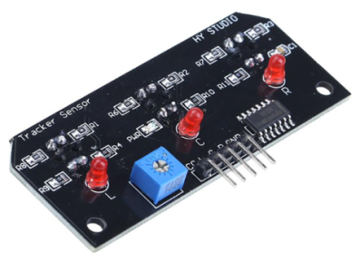 M&oacute;dulo de Rastreamento de Caminho 3 Canais para Arduino (Sensor) - Imagem 1