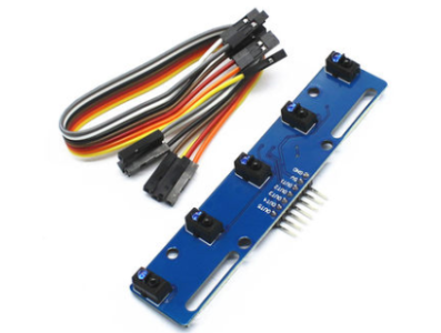 M&oacute;dulo sensor infravermelho 5 canais TCRT5000L para Arduino - Imagem 1