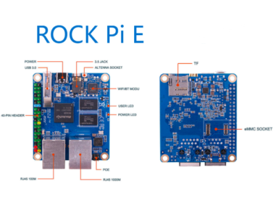 Placa Rock Pi E 1G - Imagem 1
