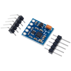 M&oacute;dulo GY-271 HMC5883L Sensor Magn&eacute;tico 3 Eixos sem soldar, chip original n&uacute;mero de pe&ccedil;a L883