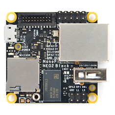 Placa de Desenvolvimento NanoPi NEO2 Black H5 1GB para Soldagem