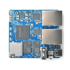 NanoPi R2S 1GB RK3328 Placa de Desenvolvimento Soft Routing, Arduino e compat&iacute;veis