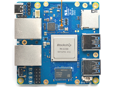 NanoPi R4S 1GB RK3399 Placa de Desenvolvimento Soft Routing - Imagem 1