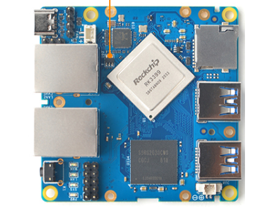 Placa de Desenvolvimento NanoPi R4S RK3399 4GB Soft Routing - Imagem 1