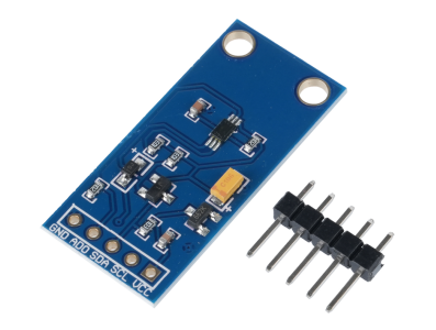 M&oacute;dulo sensor de intensidade luminosa digital GY-30 BH1750FVI sem solda para Arduino - Imagem 1