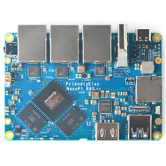 Placa de Desenvolvimento NanoPi R6S RK3588S 8GB 32GB eMMC