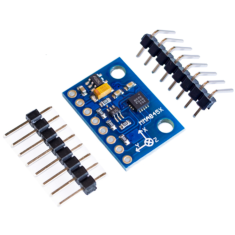 M&oacute;dulo aceler&ocirc;metro 3 eixos GY-45 MMA8452 sem soldar para Arduino
