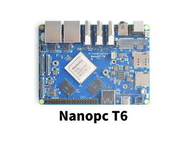 Placa de desenvolvimento NanoPC-T6 RK3588 4 GB / 32 GB eMMC para Arduino e compat&iacute;veis - Imagem 1