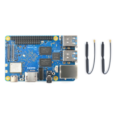 Placa de desenvolvimento NanoPi M4V2 RK3399 4GB sem eMMC, com 2 antenas, Arduino e compat&iacute;veis
