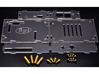Case acr&iacute;lico para Banana Pi BPI-M1 - Imagem 1
