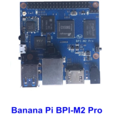 Placa de desenvolvimento Banana Pi BPI-M2 Pro com Amlogic S905X3