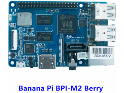 Banana Pi BPI-M2 Berry V40 Placa de Desenvolvimento - Imagem 1