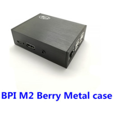 Gabinete met&aacute;lico preto para Banana Pi BPI-M2 Berry