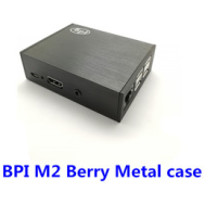 Gabinete met&aacute;lico preto para Banana Pi BPI-M2 Berry