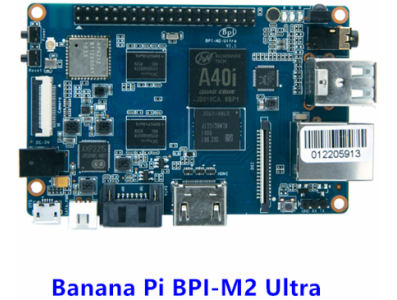 Placa de desenvolvimento Banana Pi BPI-M2 Ultra A40i Quad Core - Imagem 1