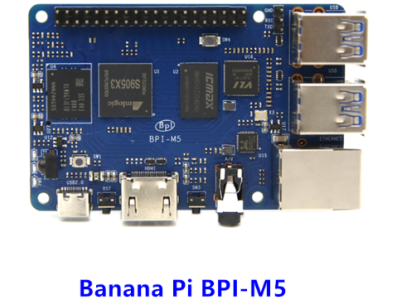 Placa de desenvolvimento Banana Pi BPI-M5 Amlogic S905X3 Quad Core - Imagem 1