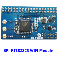 Banana Pi BPI-RTL8822CS Placa de Desenvolvimento com Wi-Fi e Bluetooth
