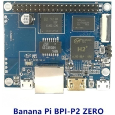 Banana Pi BPI-P2 Zero H2+ Placa de Desenvolvimento Quad Core