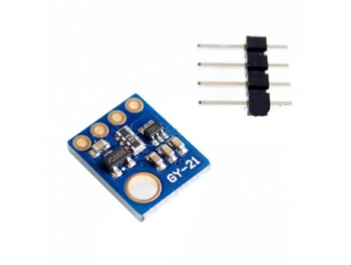 M&oacute;dulo sensor GY-21 HTU21 sem solda - Imagem 1